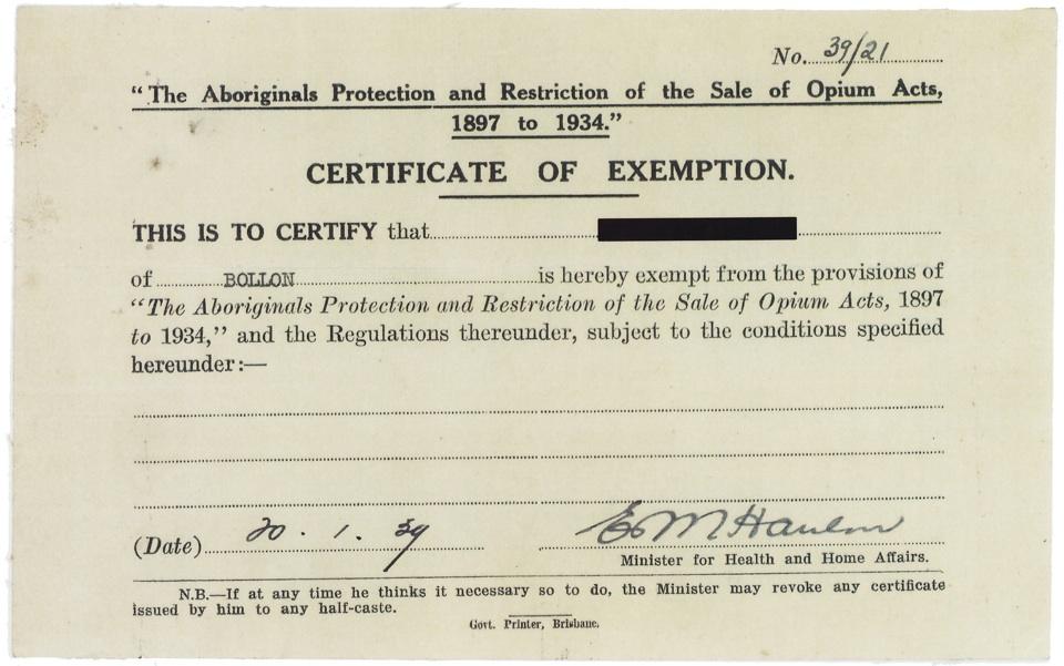 What is Certificate of Exemption