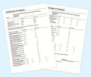 Merck Certificate of Analysis 