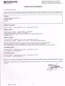 WSIB Certificate of Clearance