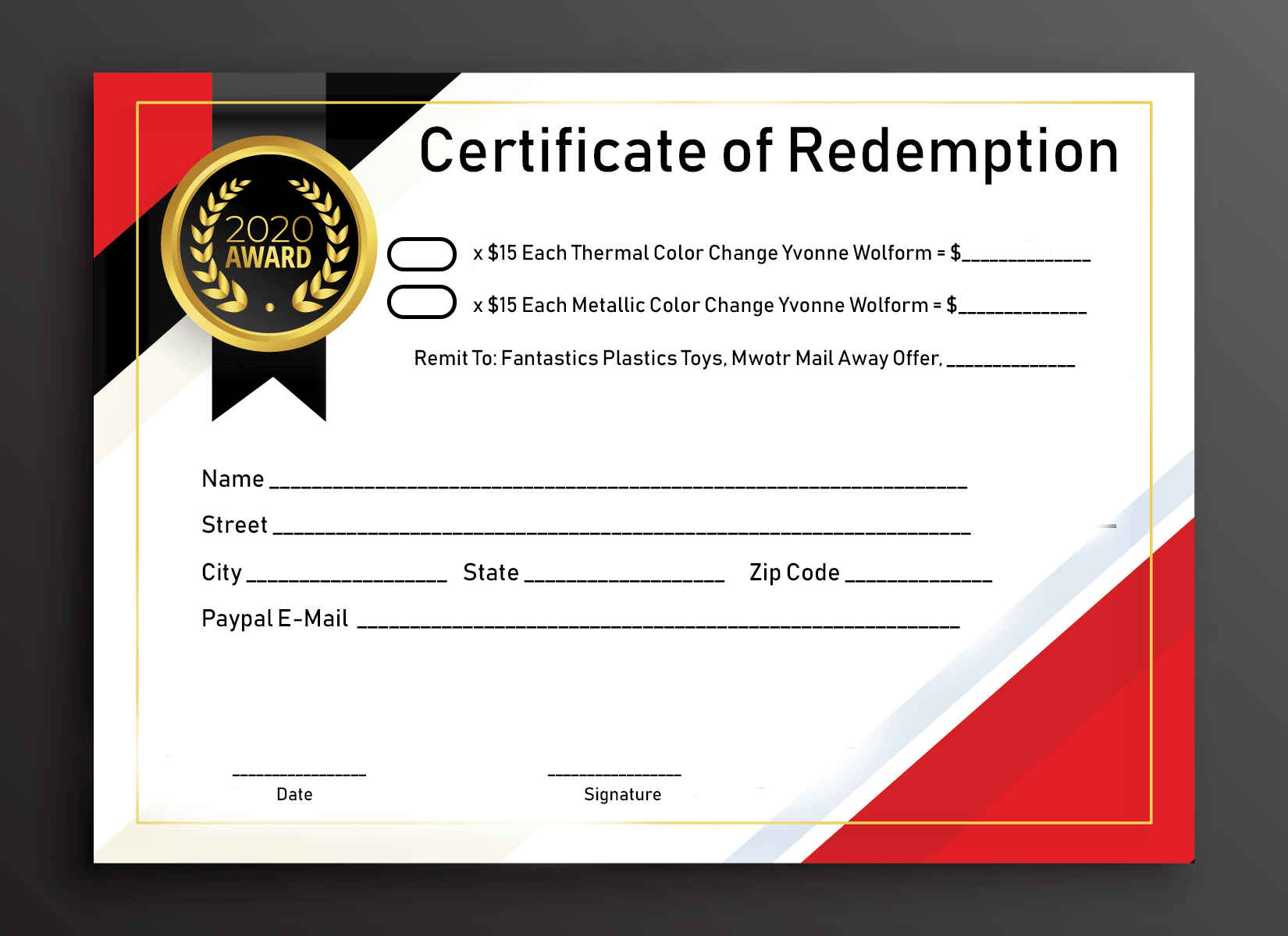 free-certificate-of-redemption-sample-templates