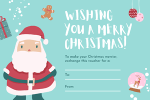 2022 Christmas Gift Certificate